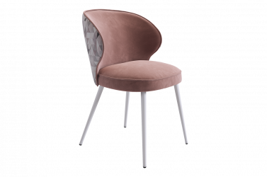 Стул Остин (вереск (велюр)/белый)