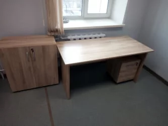 Большой письменный стол Альфа 64.10 Дуб Кронберг