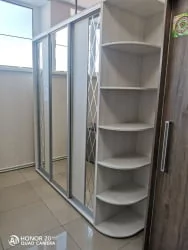 Угловая консоль к шкафам Акцент-Купе (3510) Ясень Шимо Светлый