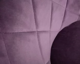 Стул барный DOBRIN LOGAN BLACK Пудрово-сиреневый велюр MJ9-52