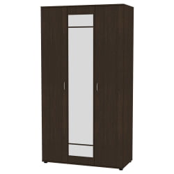 Шкаф распашный Алиса (H5_M) 2230х1200х540 ручка скоба 96мм (Венге)