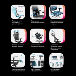 Кресло руководителя METTA Y 4DF B2-10D Комплект 1 Темно-коричневое