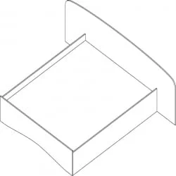 Кровать Проспект Гм.КР-22 венге