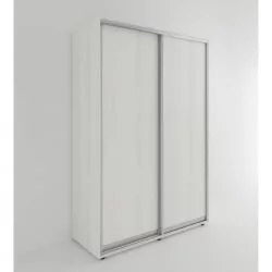 Шкаф-купе в коридор Акцент-Сим Д 1000х600 Выбеленное дерево