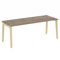 Стол рабочий руководителя ОНИКС ВООД ОВ.СРР-6.8 Тиквуд Темный/Светлый / ONIX WOOD OW.SRR-6.8