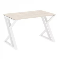 Стол рабочий LOFT VR.L-SRZ-2.7 Металл белый Денвер светлый