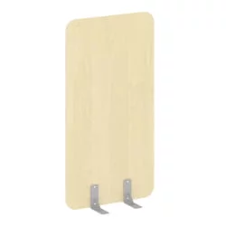 Перегородки на металлических опорах на фетровых подпятниках Р-лине ДП.Ф-80-150 Клен / R-line DP.F-80-150