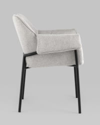 Стул Бесс рогожка светло-серый 2 шт.