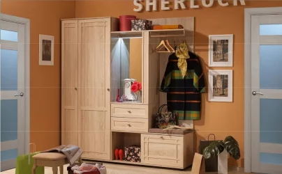 Корпус шкафа для обуви Sherlock 73 Дуб Сонома