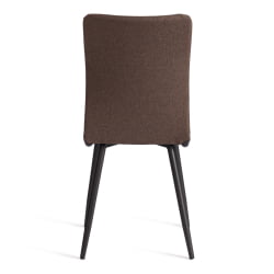 Стул со спинкой La Rousse NEW, ткань рогожка, коричневый/черный, 3М7-147, 45x55x93 см