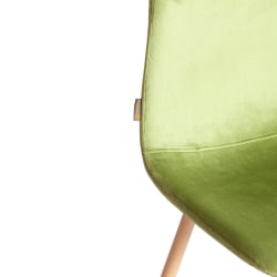 Стул БРЕЕЗЕ (мод. ДЖСC-58) Велюр/металл , 44 х 53 х 86 см, Греен (зеленый) ХЛР54 / натуральный / BREEZE (mod. JSC-58) Green HLR54