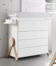 Комод пеленальный Micuna Swing B-1837 White/Waterwood