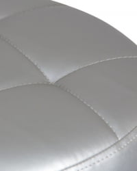 Табурет барный ДОБРИН БРУНО (серебряный) 2 шт / DOBRIN BRUNO