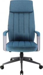 Кресло руководителя Еверпроф Шангхаи Ткань Синий / Everprof Shanghai