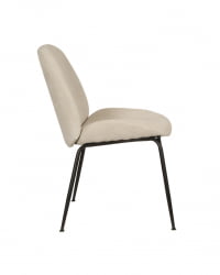 Стул Беетле велюр Бежевый / Beetle