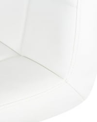 Стул барный ДОБРИН КРУГЕР (белый) 2 шт / DOBRIN KRUGER