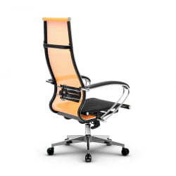 Кресло офисное МЕТТА B 1m 7/K131, Основание 17834 Комплект 3 Оранжевое Черное