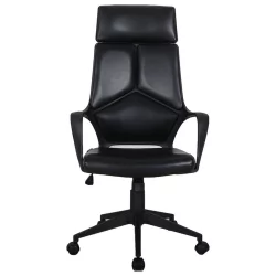 Кресло офисное БРАБИКС Приме ЕКС-515 экокожа Черный / BRABIX Prime EX-515