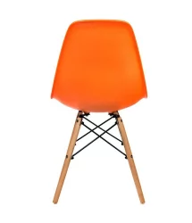 Стул для кухни Eames SC-001 Оранжевый (РР623)
