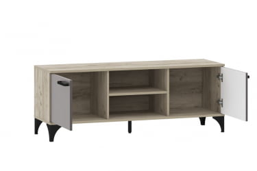 Тумба ТВА Марсель НМ 013.45 Софт Графит Дуб Крафт серый