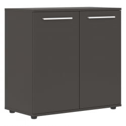 Шкаф с глухими малыми дверьми ЕДИС ЕЛCС 85.1 Мокко Белый Мокко / EDIS ELCS