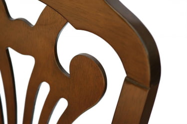 Стул Персей/ Perseus дерево гевея, 46х54х99см, Cappuchino , ткань кремовая с рисунком (3321)