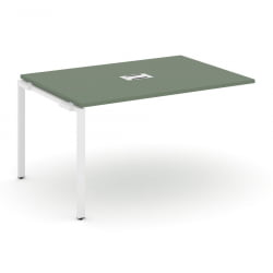 Проходной наборный элемент переговорного стола CONCEPT CN.NPRG-013 Кобо Белый