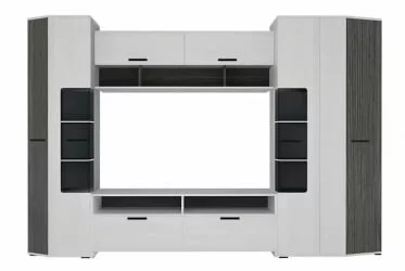 Шкаф-стенка в гостиную Атлант Ясень Анкор Светлый Ясень Анкор Темный