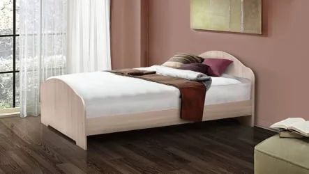 Кровать на уголках №1 1600*1900 Белый