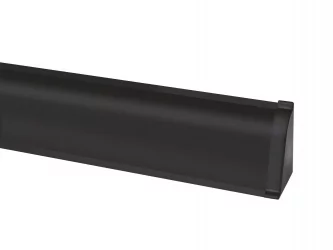 Плинтус (с заглушками) ПЛ 117.1.300 Черный