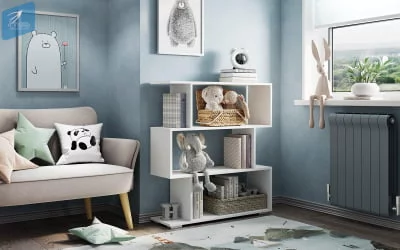 Стеллаж для дома Дуб сонома светлый