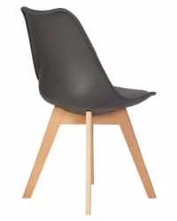 Стул обеденный ДОБРИН ДЖЕРРЙ СОФТ Темно-серый Г-04 / DOBRIN JERRY SOFT G-04