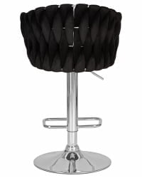 Стул барный DOBRIN MARCEL Черный велюр MJ9-101