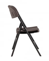 Стул складной банкетный коричневый под дерево