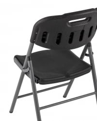 Стул складной банкетный черный