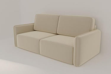 Диван прямой Сордален (Berhouse) Цвет фасада: Левис 04 велюр; Тип: Прямой; Материал фасада: Металл/Велюр