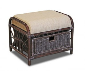 Пуф с 1 выдвижным ящиком 12/20 олива