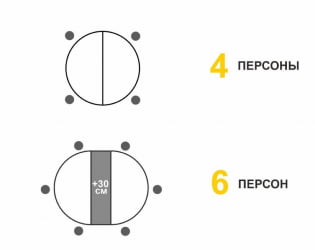 Обеденный стол Орфей 51 (02) Мрамор бежевый