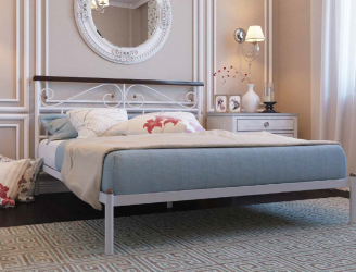 Кровать Эсмеральда 1200х2000 Белая