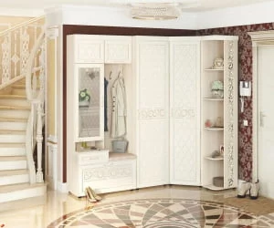 Стеллаж торцевой (лев/прав) Тиффани 47.15 Сосна Астрид Мелинга