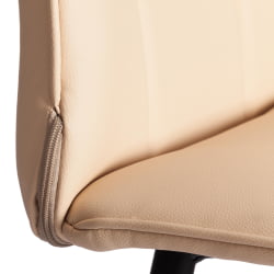 Барный стул Bari/Бари экокожа , бежевый, 45х56х110 см