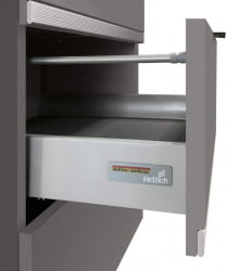 Стол с 3-мя ящиками системы Hettich Грейс 105.91 Оникс Кубанит