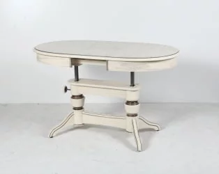 Стол-трансформер Лира-5 (1м) тон 2 с коричневой патиной