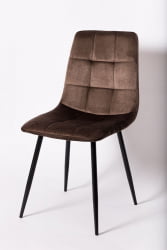 Стул со спинкой OKC 1225 ткань Коричневый