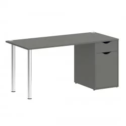 Стол письменный HOME OFFICE VR.SP-3-158.1 Металлик