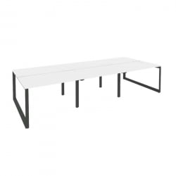 Рабочая станция на О-образном м/к ONIX O.MO-D.RS-6.2.7 Белый Бриллиант/Антрацит