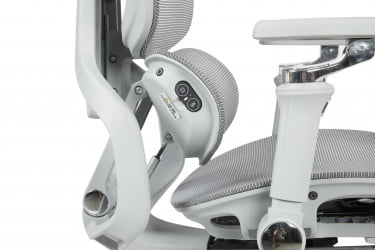 Кресло офисное ТопЧаирс Продигй с оттоманкой серый / TopChairs Prodigy