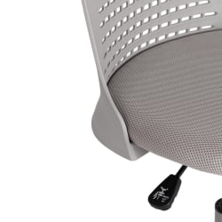 Детское кресло Kiddy ткань, серый