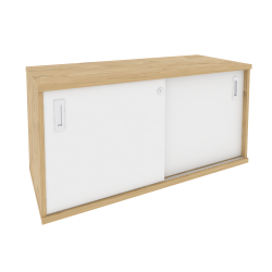 Тумба-купе сервисная ONIX O.TK-11 Тиквуд Светлый/Белый