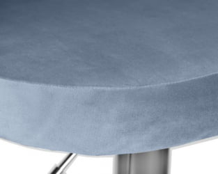 Стул барный ДОБРИН МИЛАНА (пудрово-голубой велюр (МДЖ9-74)) 2 шт / DOBRIN MILANA (MJ9-74))